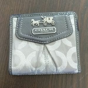 Metallic Coach Wallet